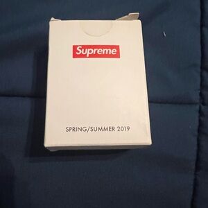 Supreme White Box with Red Logo